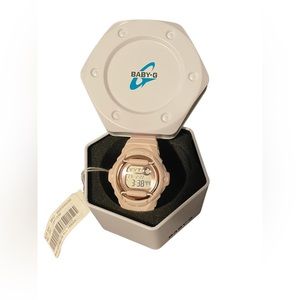 G-shock light pink in color brand new in box with tags